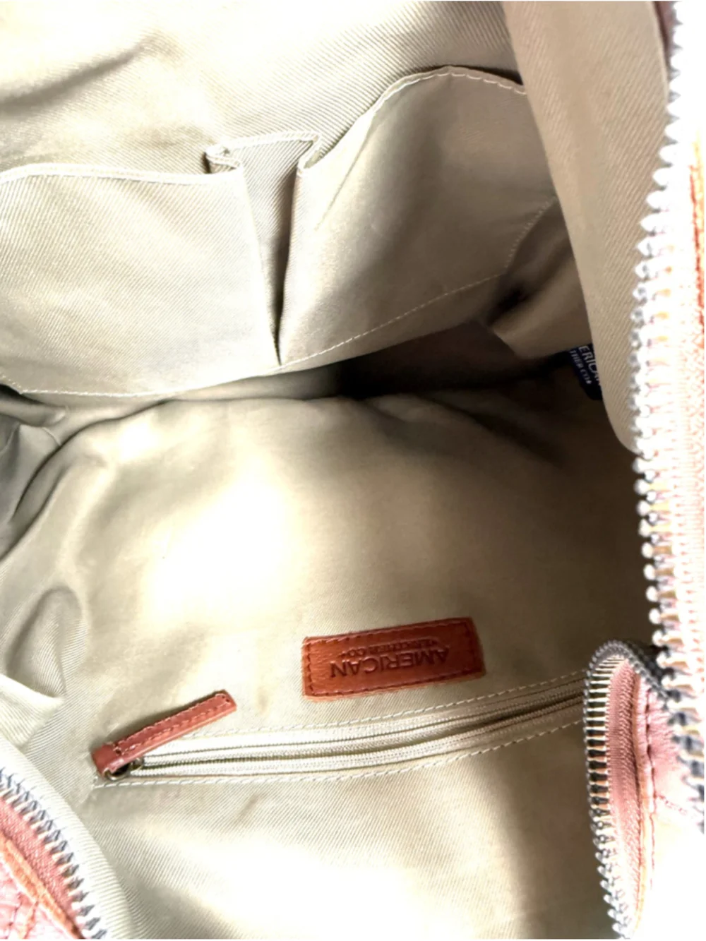American Leather Co Carrie Hobo Shoulder Bag